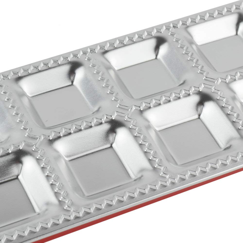 LAEMALLS 3 pz Stampo per Ravioli/Pierogi, Dough Wraper Press Forme per Pasta in plastica, Multifunzione Utensili per Panzerotti, Crostata, Biscotti, Pierogi, pasta, Gnocchi, Ravioli, Tortelli#1