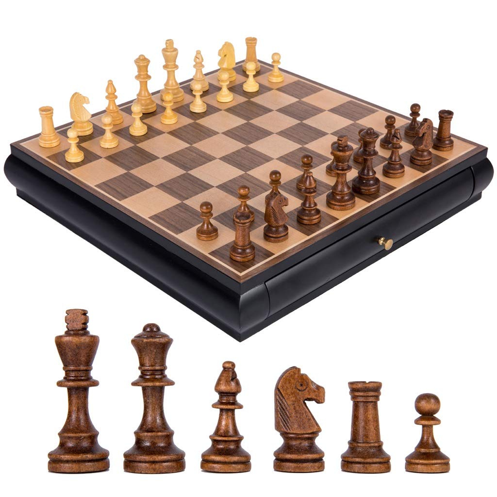Set in Legno, con Set di cassetti, Pezzi in, da Viaggio, for Principianti, Bambini Adulti