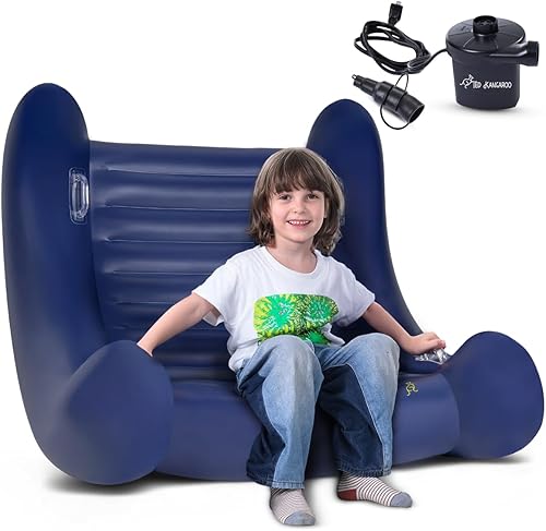 Miniatura 7 de CloudBounce Ultra  Mecedora sensorial para niños  Silla sensorial inflable patentada NextGen  Ultra duradera y extra reforzada edición 2025