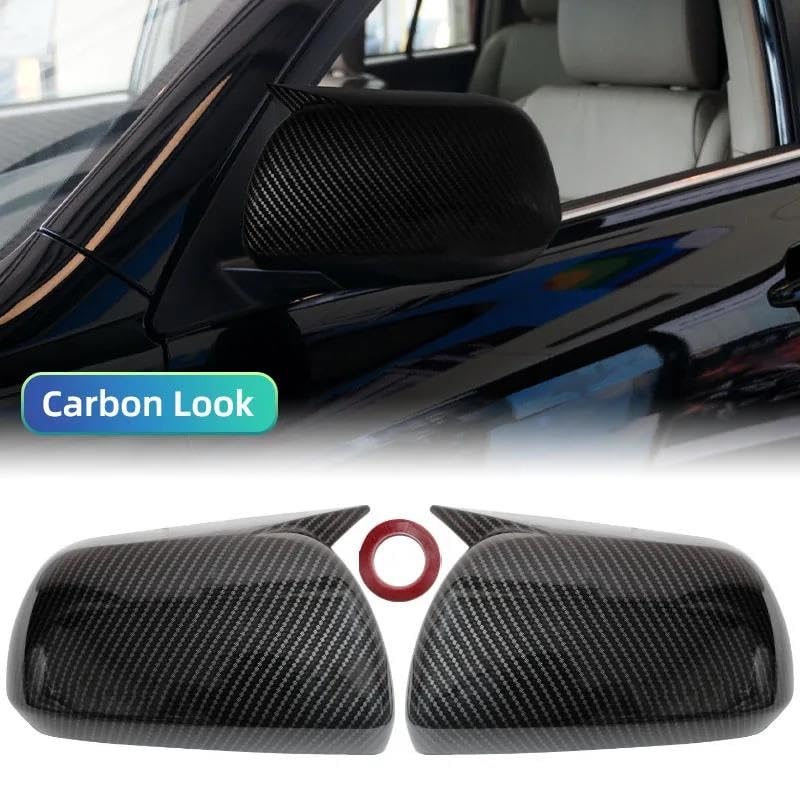 Cache rétroviseur Toyota Highlander 2008-2013 aspect carbone - 2