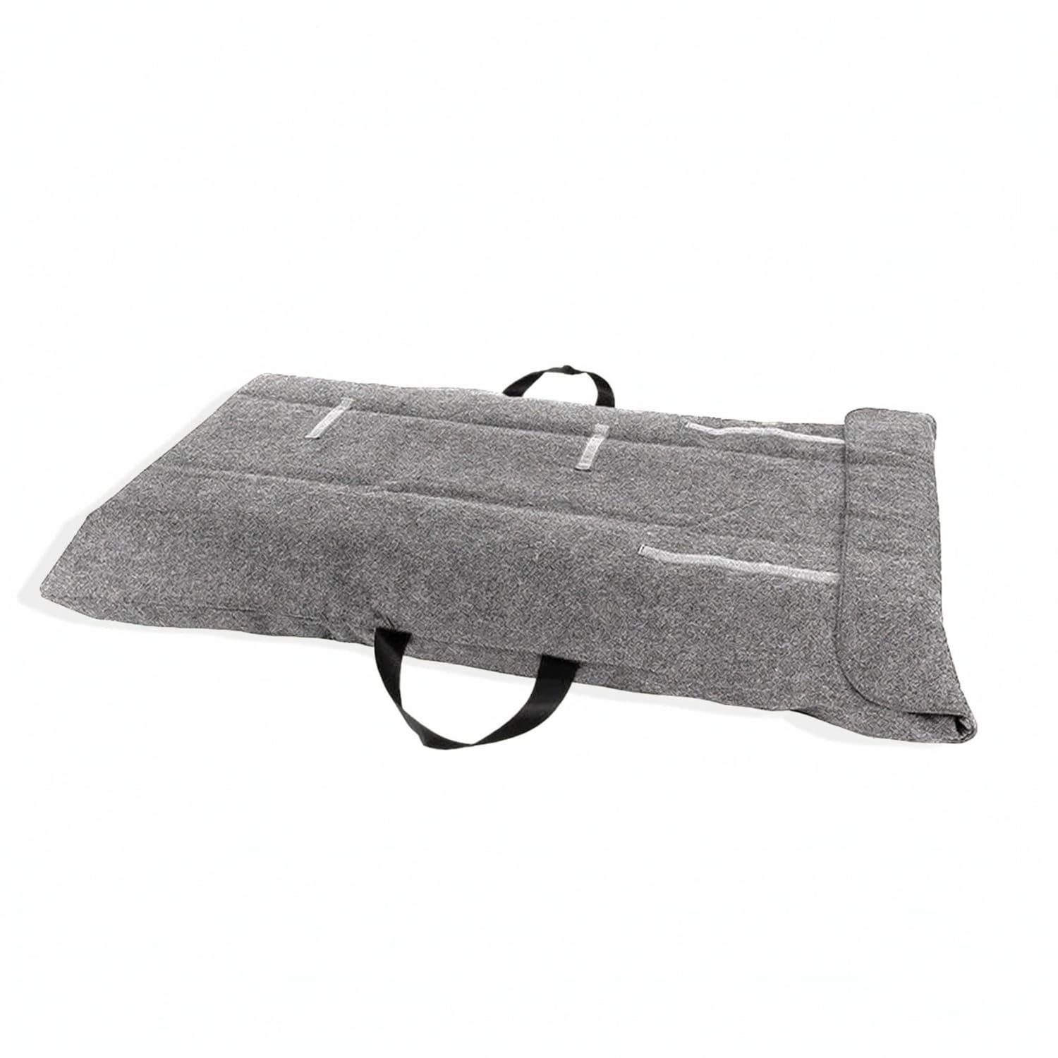 Fold-Over Flap Table Extension Storage Bag Carrying Handles Padded Table Extension Bag Soft-Sided Stitched Seams, 130 X 50 CM-image-37