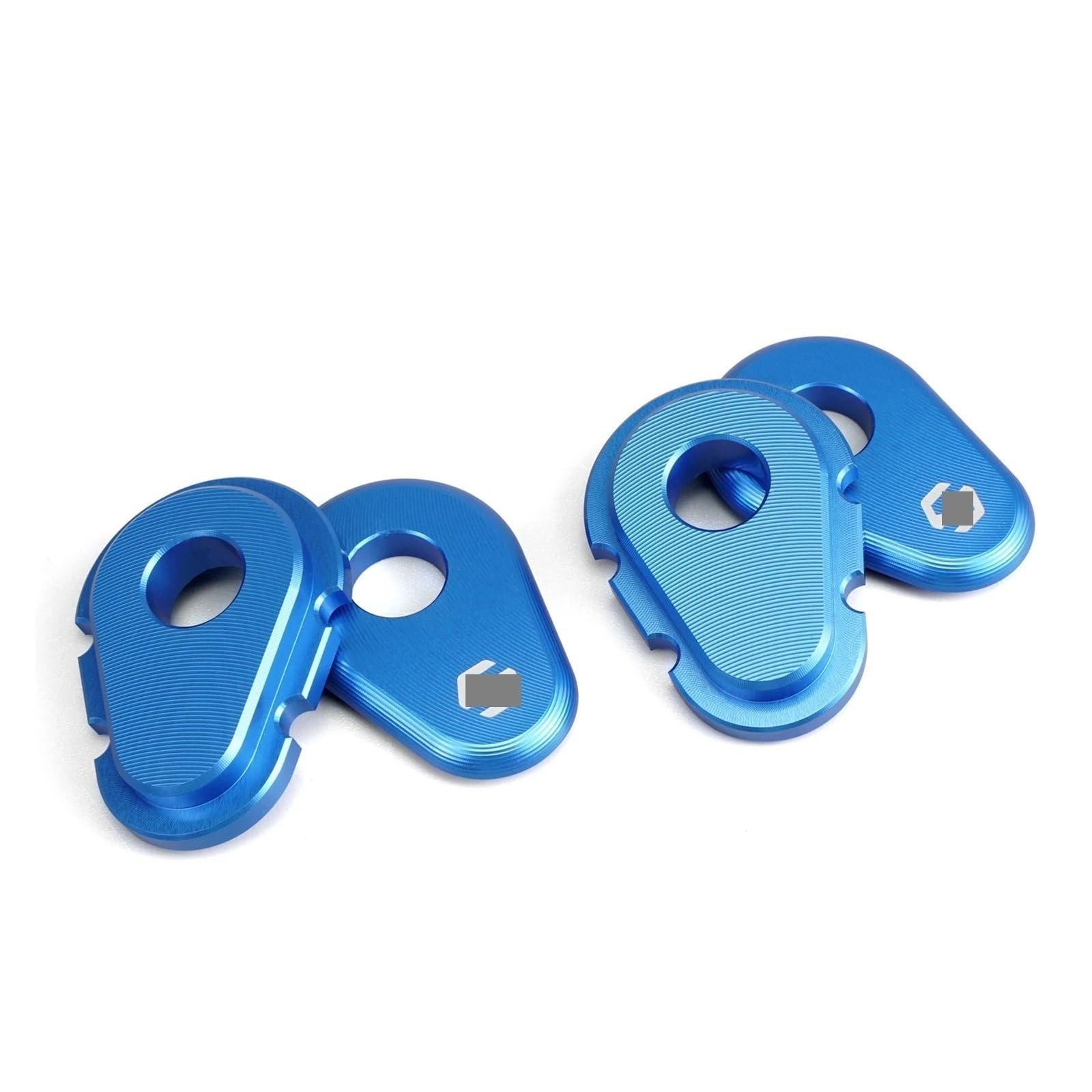 Intermitentes de moto para XTZ700 World Raid en aluminio azul 7