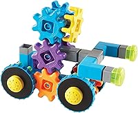 Learning Resources Gears! Gears! Gears! Rover Gears Building Set - 43 Pc STEM Toy for Fine Motor Skills, Ages 4+ Boys Girls