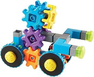 Learning Resources Gears! Gears! Gears! Rover Gears Building Set - 43 Pc STEM Toy for Fine Motor Skills, Ages 4+ Boys Girls