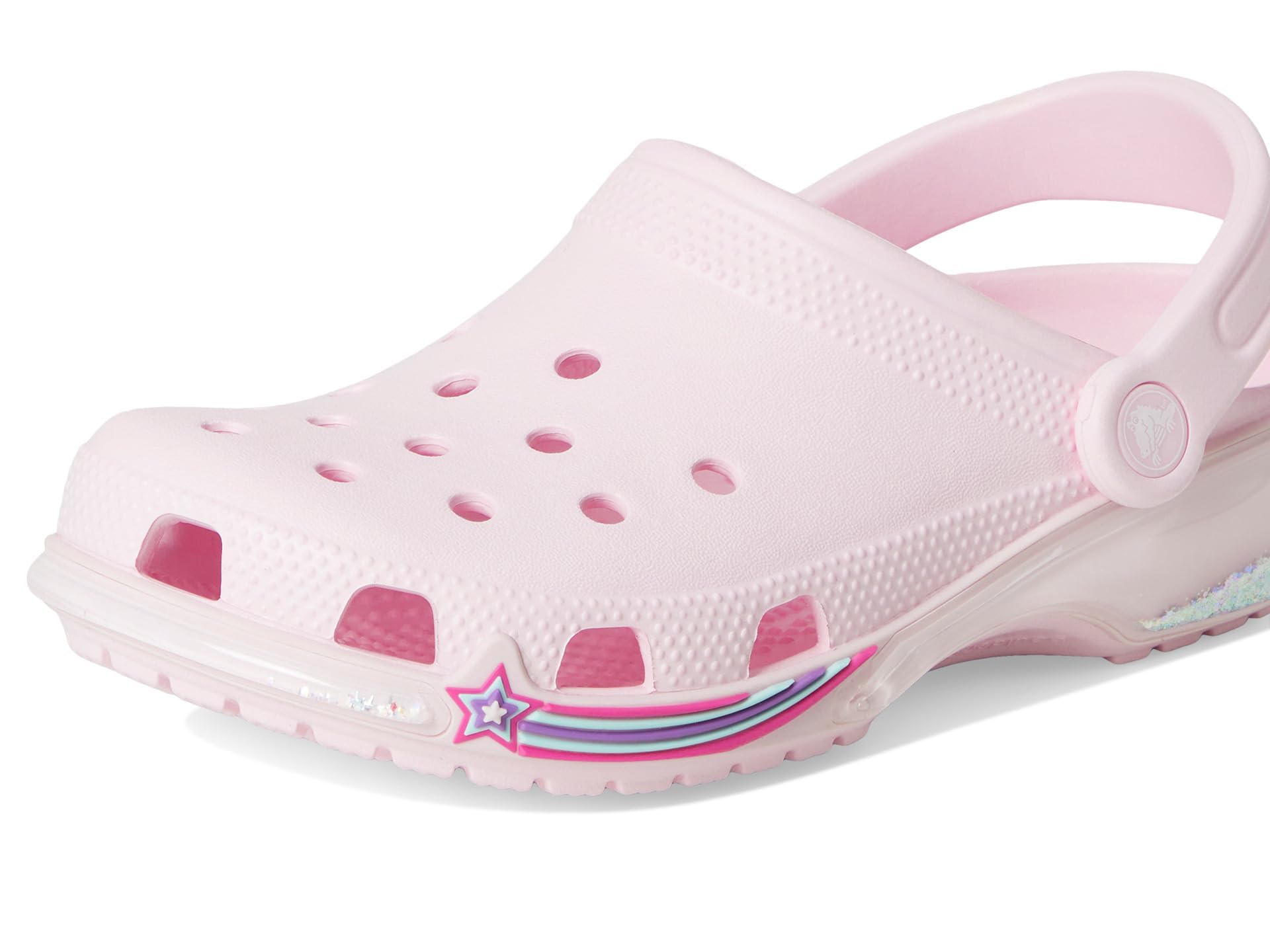 Crocs Classic Star Sparkle Shaker Clog K, Zuecos Unisex niños