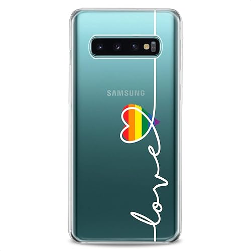 Miniatura 5 de Funda compatible con Samsung S25 S24 S23 FE S22 Plus S21 Ultra S20+ S10e Note 20 S9 Rainbows Love Slim Fit Freedom Cute Pride Lovely Clear Boys