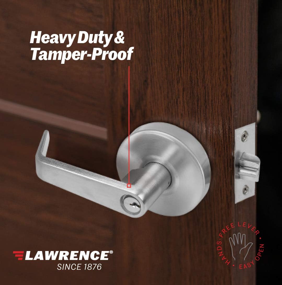 Best Seller Door Handle Cylindrical Lock Entrance Lock Function Keyed Entry and Lock Brushed Chrome Finish LH5304LUS26D UL Certified ANSI/BHMA Grade 2 Commercial Door Lever for Heavy Duty Use Get Popular Offer Door Handle Cylindrical Lock Entrance Lock Function Keyed Entry and Lock Brushed Chrome Finish LH5304LUS26D UL Certified ANSI/BHMA Grade 2 Commercial Door Lever for Heavy Duty Use