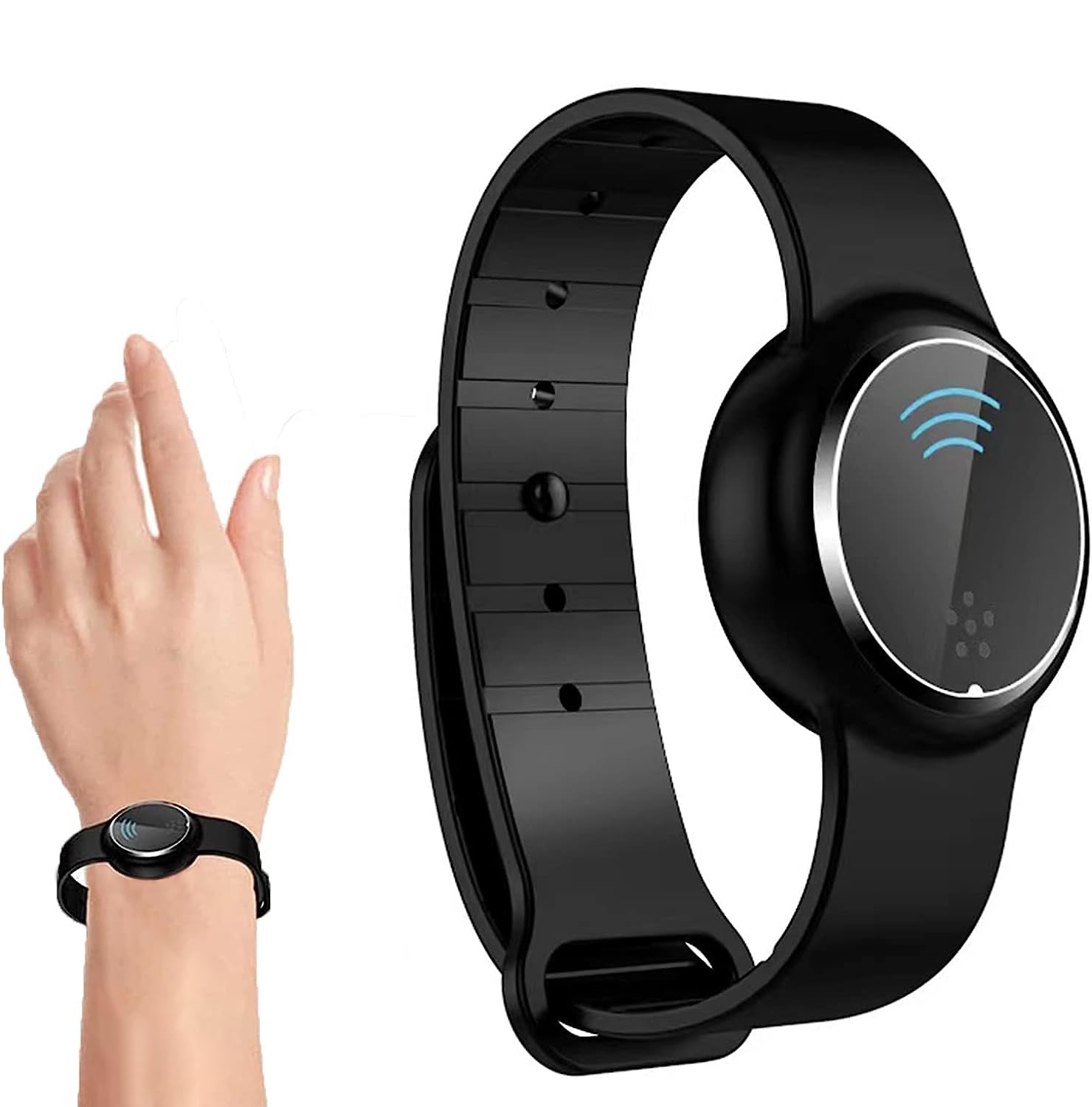 Excefore Ultrasonic Mosquito Repellent Bracelet, Electronic Anti-Mosquito Wristband USB Charging Waterproof Eco-Friendly Portable Mosquito Repeller for Children and Adults