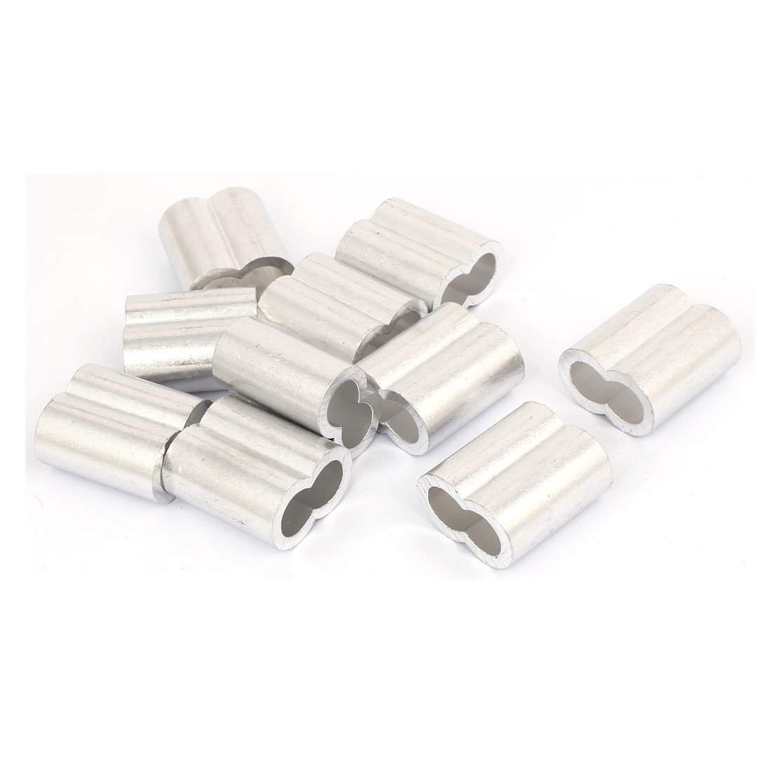 Clip de cable M10 Aexit de aluminio con manguera de manga para crimpar lazos firmes