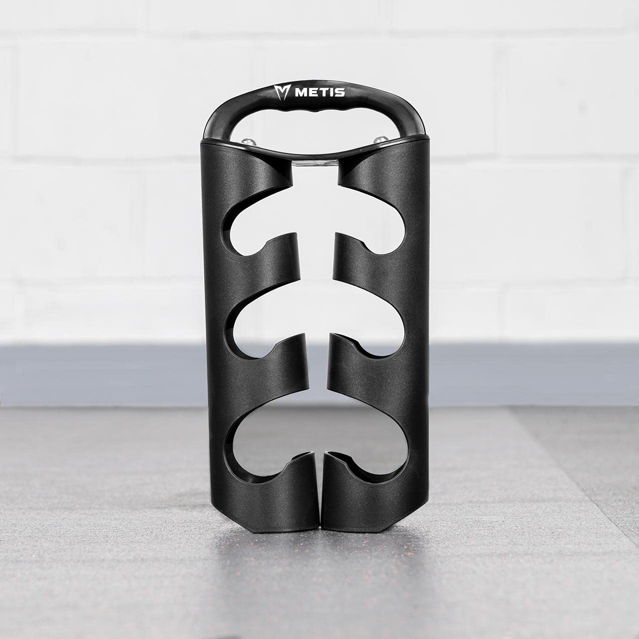 Portamanubri METIS Per Palestra Casa - Supporta Fino A 15kg, 3 Livelli Per Manubri In Neoprene, Design A A - Foto 2