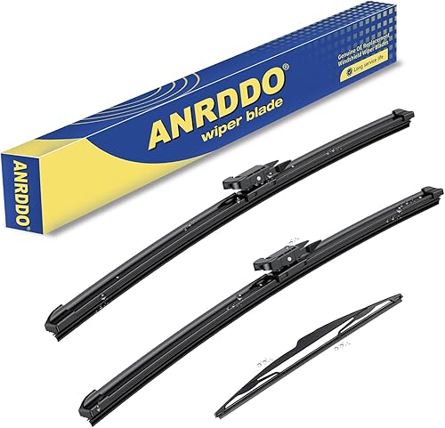 Miniatura 18 de 3 limpiaparabrisas de repuesto para 2004 2005 2006 RX330 2007 2008 2009 RX350 2006 2007 2008 RX400h Repuesto de Equipo Original Escobillas