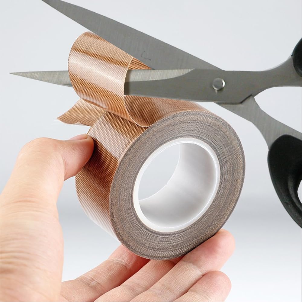 Misuyue Teflon Band 60mm X 10m - Hitzebeständig Bis 300°C PTFE Klebeband