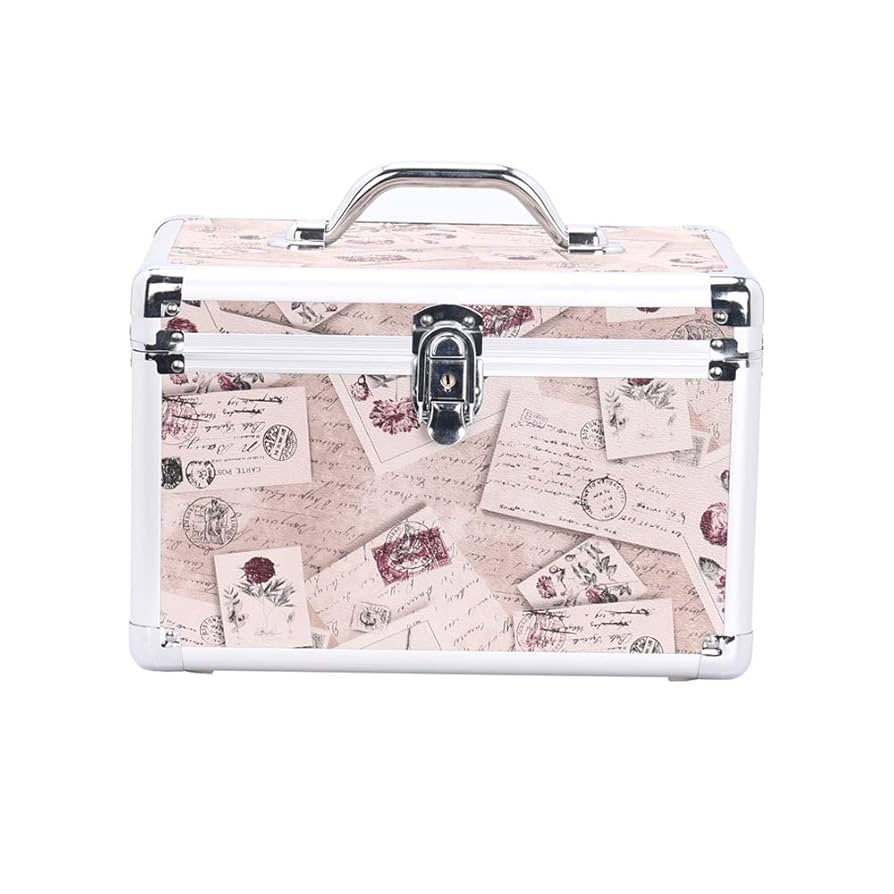 Amazon.co.jp: KRECOO コスメボックス スライドトレイ メイク