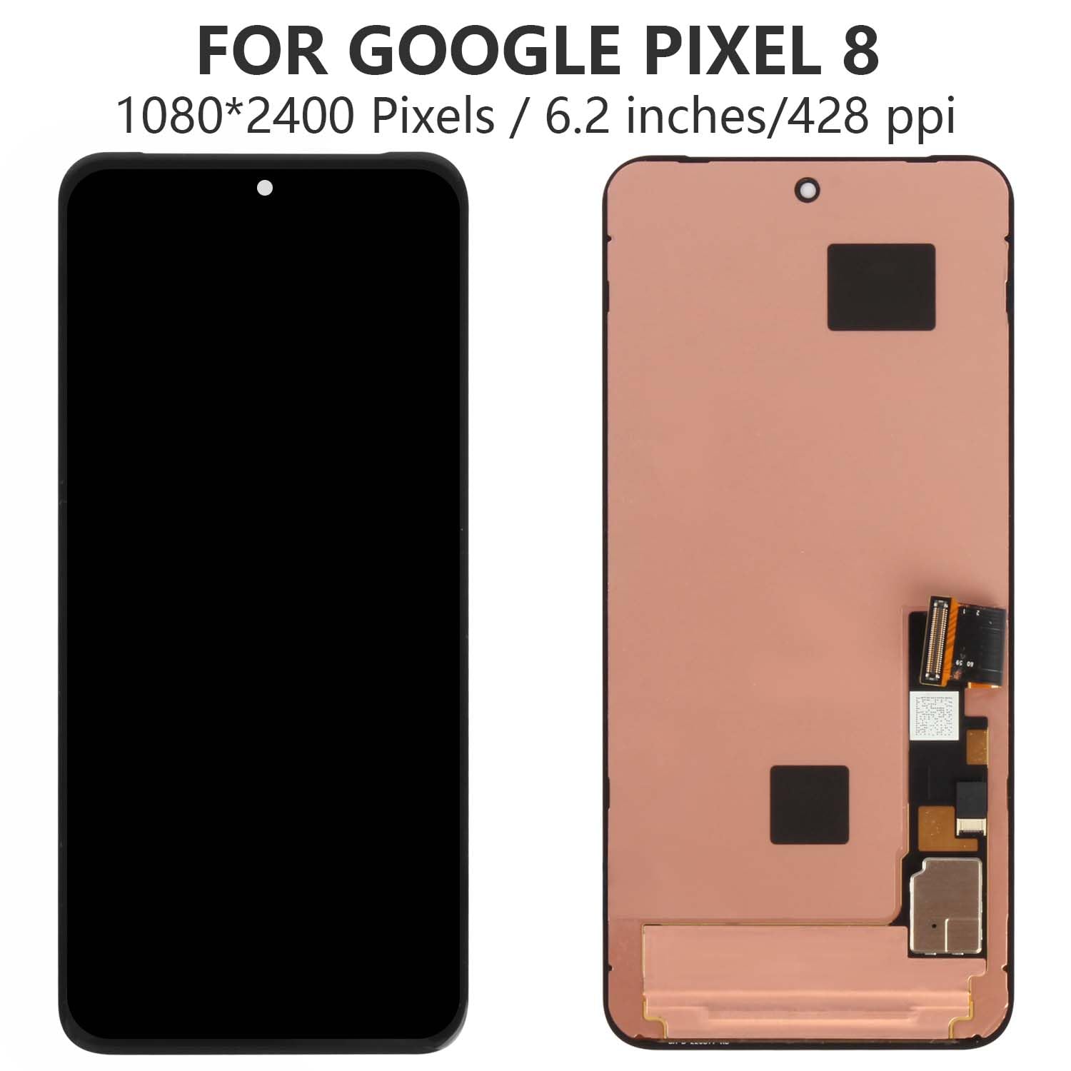 Pixel8 ディスプレイ Amazon.com: AMOLED for Google Pixel 8 5G Screen Replacement
