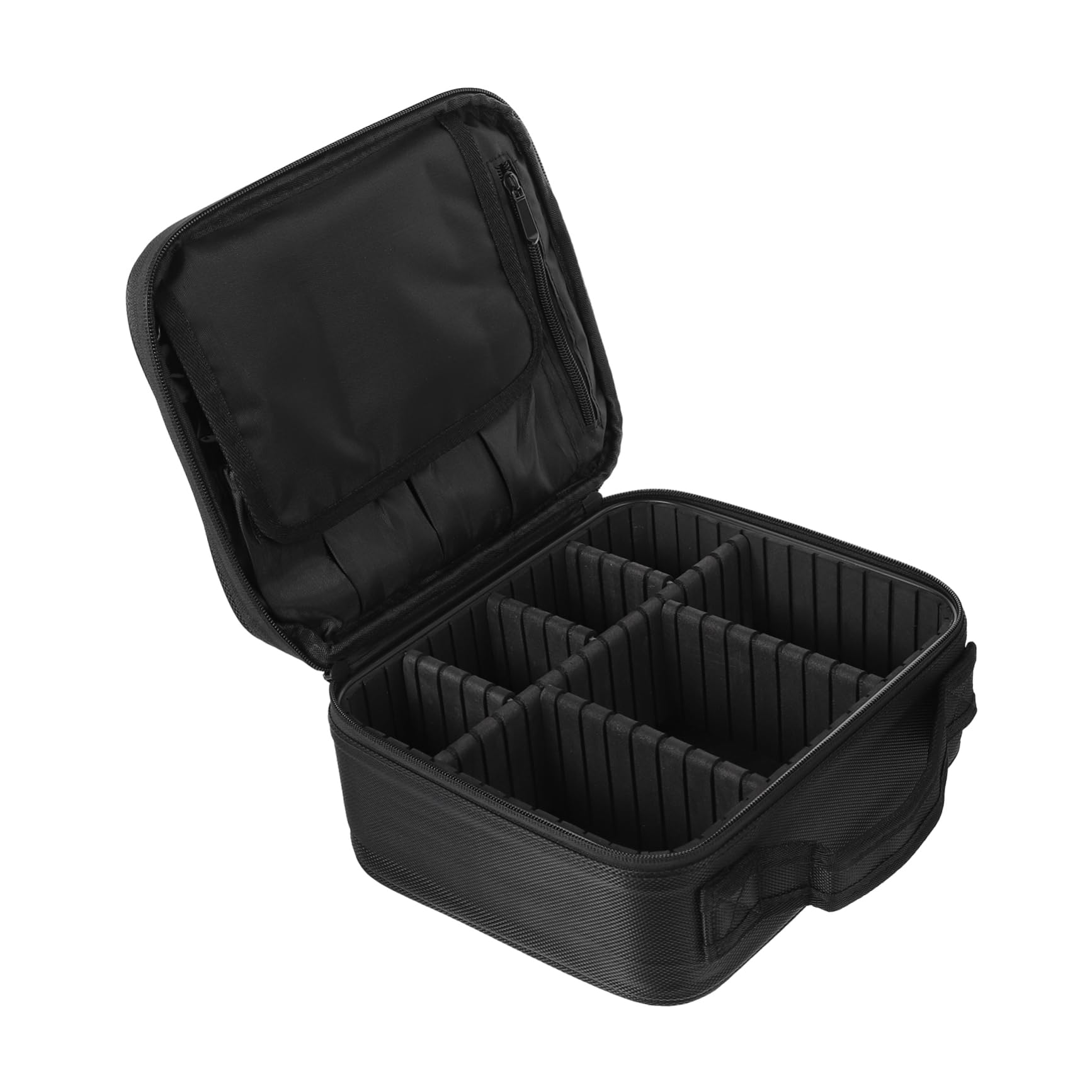 Beaupretty 1pièce Trousse De Toilette Portable Multi- pour Voyage De Rangement Cosmétique Pratique Noir