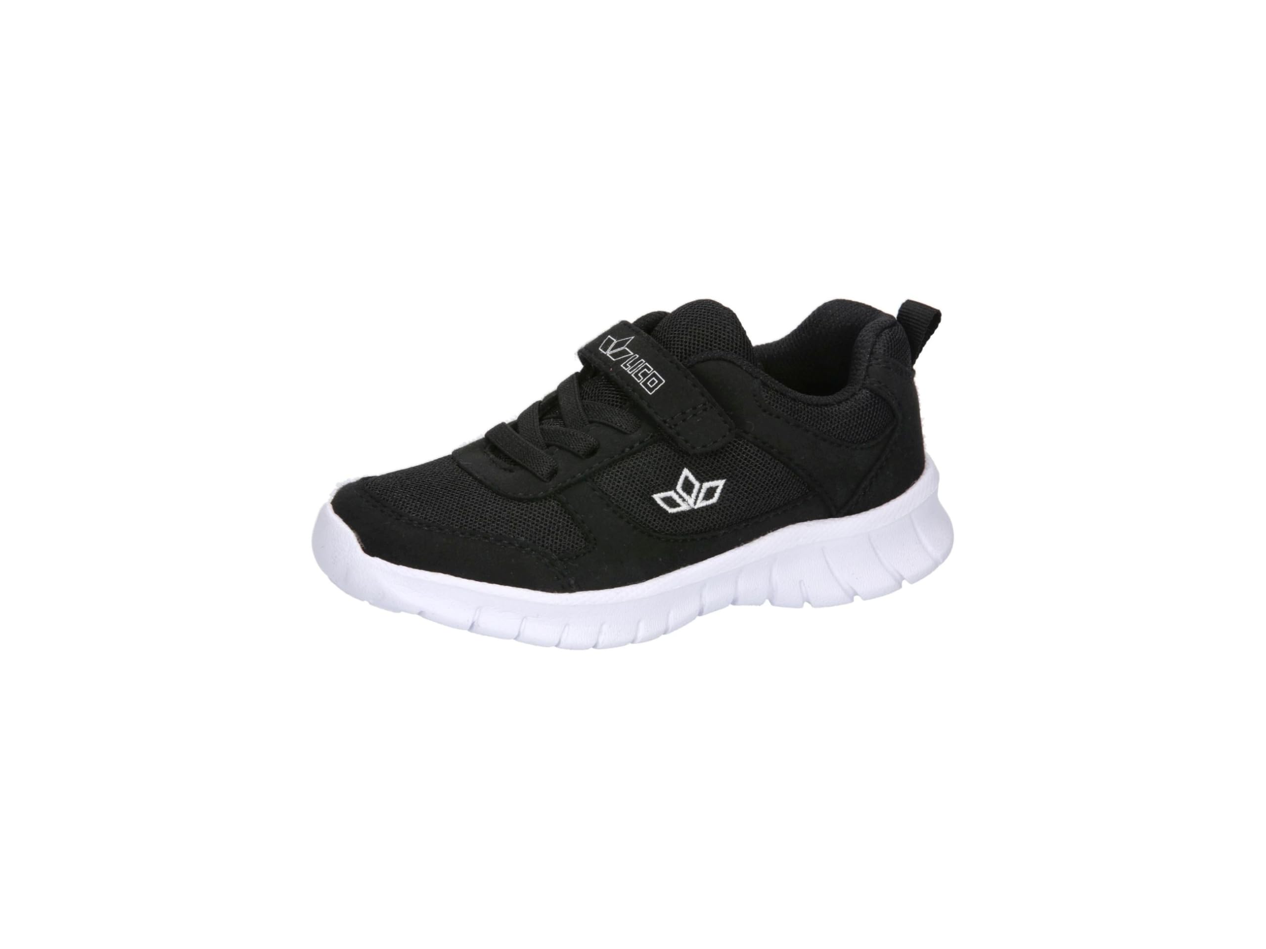 Lico Unisex Children's Blaine Vs Trainers, Black White, 41 EU