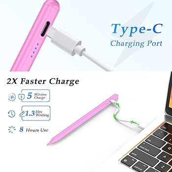 iPadアクセサリー ApplePencil 2PACK For Apple Pencil Stylus iPad 10/9/8/7/6th, Air 5/4/3