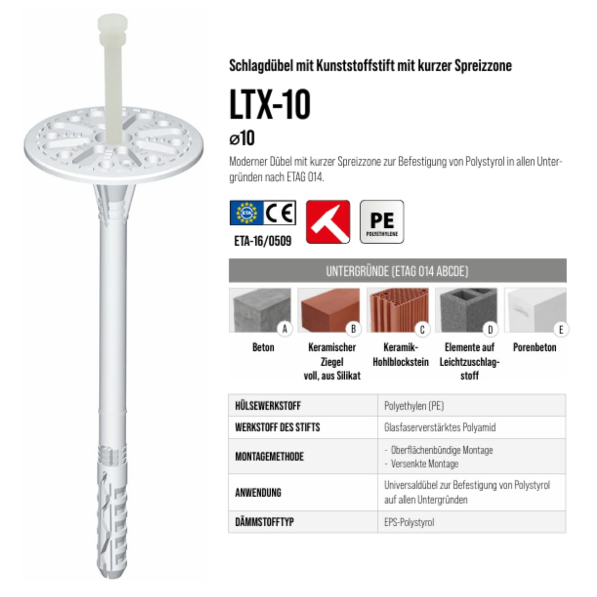 Isolatieslagpluggen 220mm - 250st bestelt u hier Isolatieslagpluggen 220mm - 250st bestelt u hier