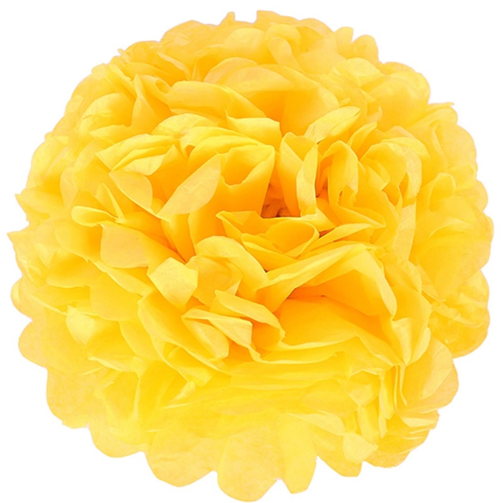 Paper Pompom 5pcs Wedding Decorative Paper Pompoms Pom Poms Flower Ball Party Home Decor Tissue Birthday DIY for Party(Color-10,15cm 5pcs)