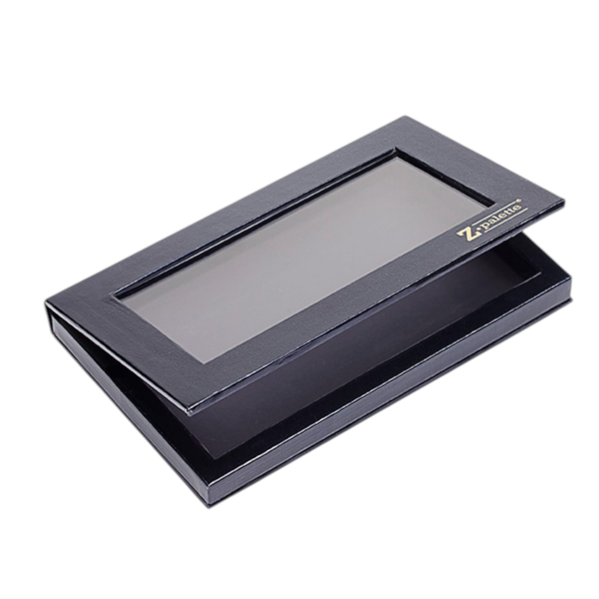 Palette di trucco nero.