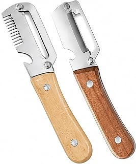 2 in 1 Vegetable Peeler with Bottle Opener for Kitchen | Stainless Steel Fruit & Vegetable Peeler | Multi Functional Potato Peeler, Carrot Peeler & Kitchen Tool