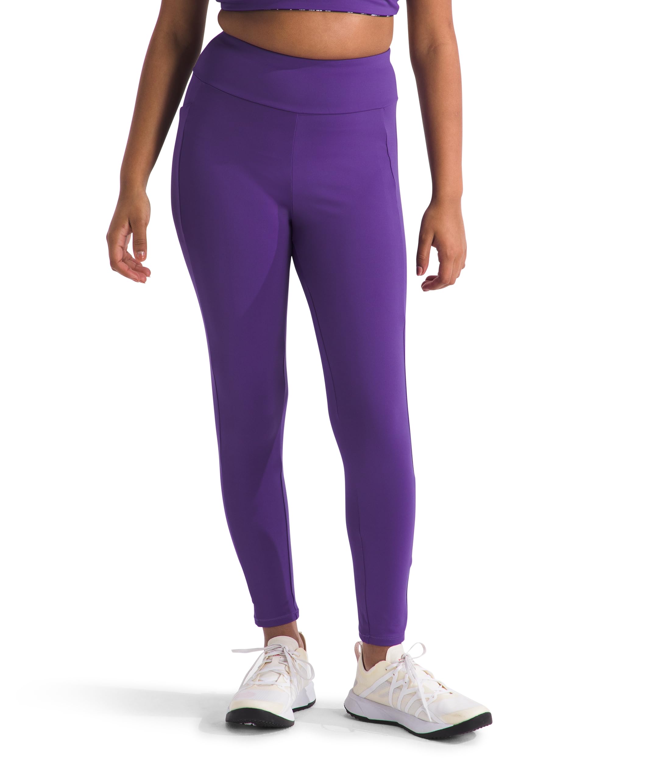 The North Face Girl's Never Stop Leggings, Peak Purple, 176
