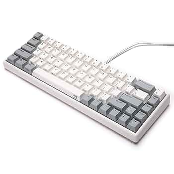 niz キーボード ATOM68 有線 45g NiZ ATOM68 静電容量無接点キーボード コンパクトサイズ 白い