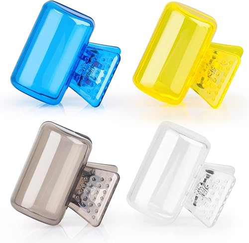 Paquete de 4 fundas protectoras para cabeza de cepillo de dientes de viaje funda protectora de plástico portátil para viajes en el hogar campamento