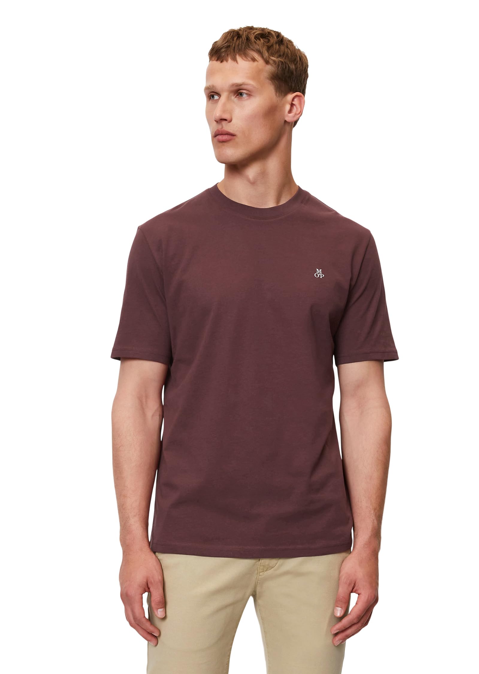 Marc OߴPolo Herren T-Shirt aus Bio-Baumwolle Shaped Fit