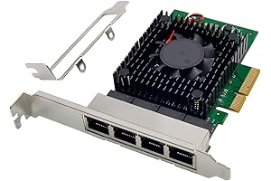 Intel Quad Port NIC Gigabit Ethernet Network Adapter