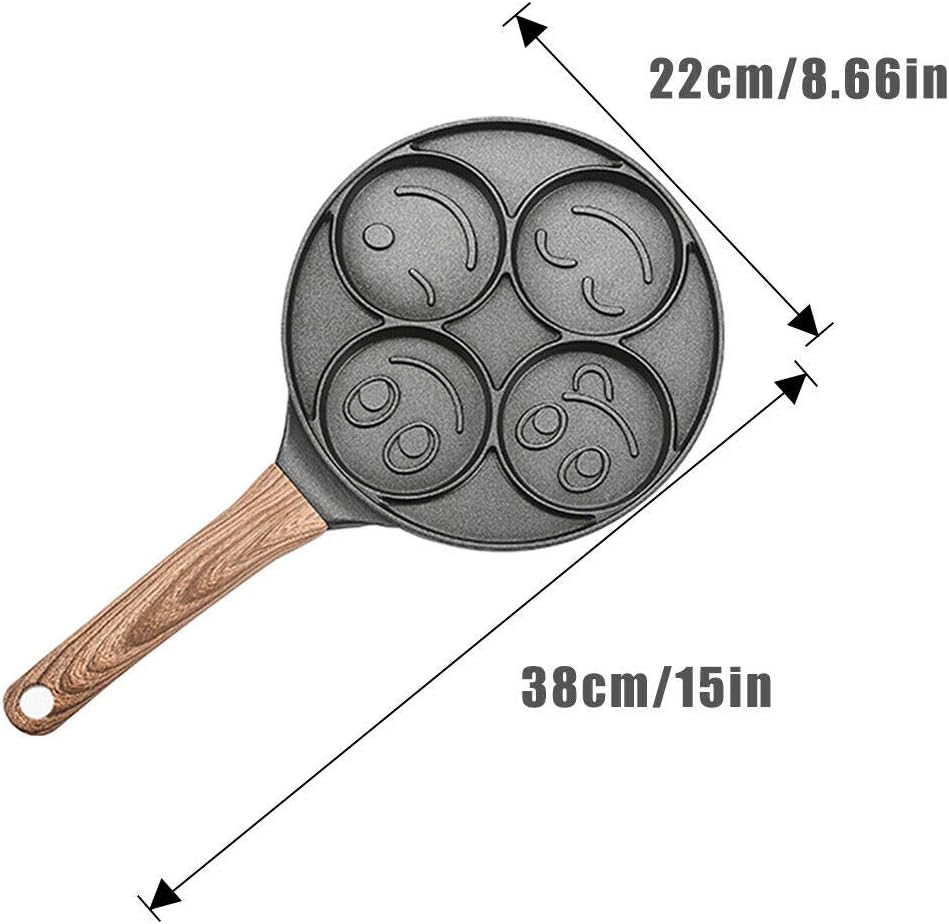 Waffle Irons,Belgian Waffle Maker Waffle Mold Round Baking Pan Press Plate Cooking Baking Tool (7 Round)