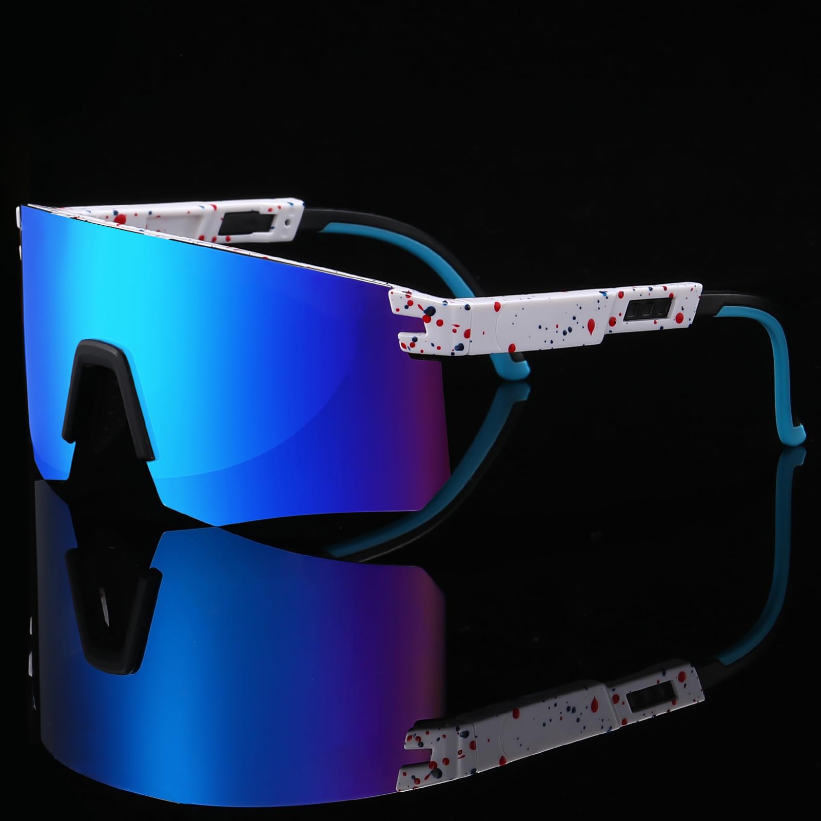 Gafas de sol polarizadas de béisbol de dos tamaños para adultos y jóvenes, niños y niñas, UV400, para hombres y mujeres, gafas deportivas de ciclismo