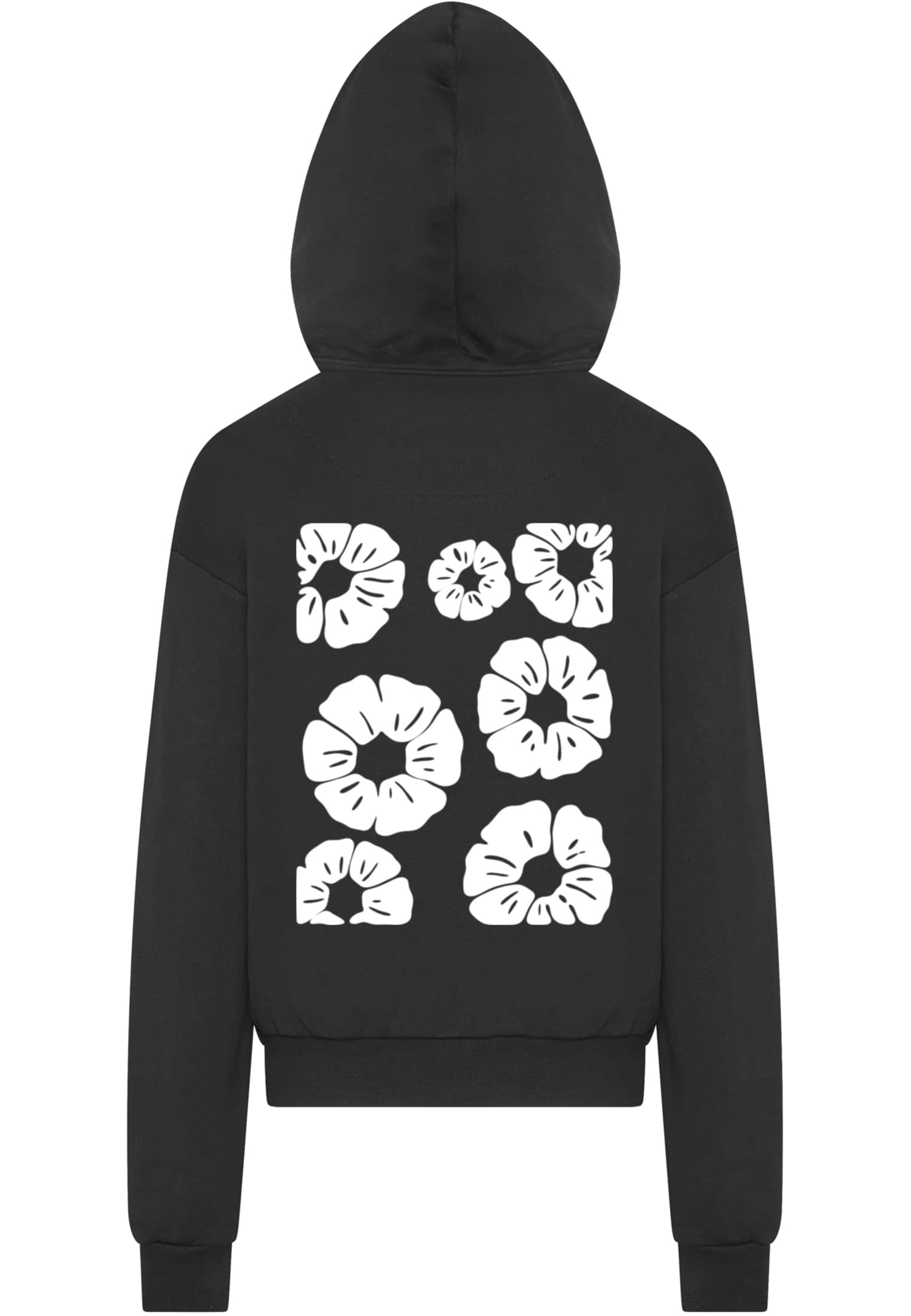 Mister Tee Męska bluza z kapturem Bold Flowers Heavy Cotton Box Hoody – Oversize Hoodie z bawełny o luźnym stylu streetwear z nadrukiem z przodu i z tyłu, na co dzień i w czasie wolnym