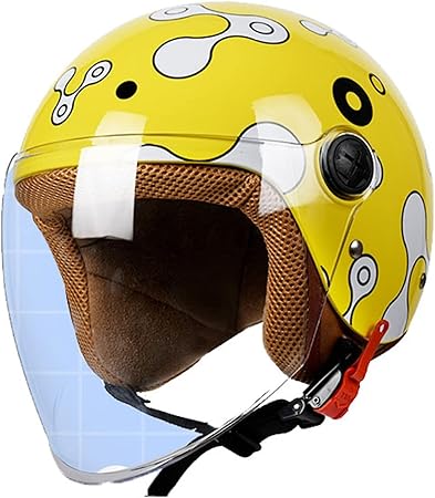 Amazon 3c 原付 ヘルメット 子供用 キッズ 漫画柄 かわいい バイクヘルメット インナー取り外し可能 オートバイ フルフェイス クリアシールド 透明レンズ スムーズ 女の子 男の子 洗える 通勤通学 ピンク イエロー ブルー 黒 ジェット 車 バイク Amazon 3c 原付 ヘルメット 子供用 キッズ 漫画柄 かわいい バイクヘルメット インナー取り外し可能 オートバイ フルフェイス クリアシールド 透明レンズ スムーズ 女の子 男の子 洗える 通勤通学 ピンク イエロー ブルー 黒 ジェット 車 バイク