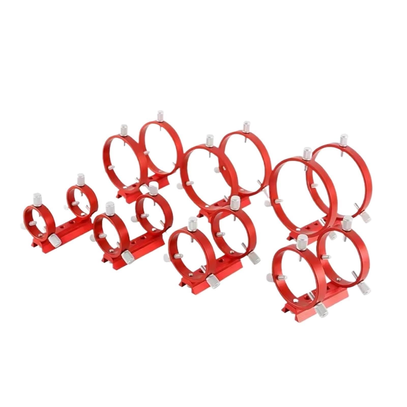 Anillos de Tubo telescopio Metal Anillo Estrella guía 3 Puntos