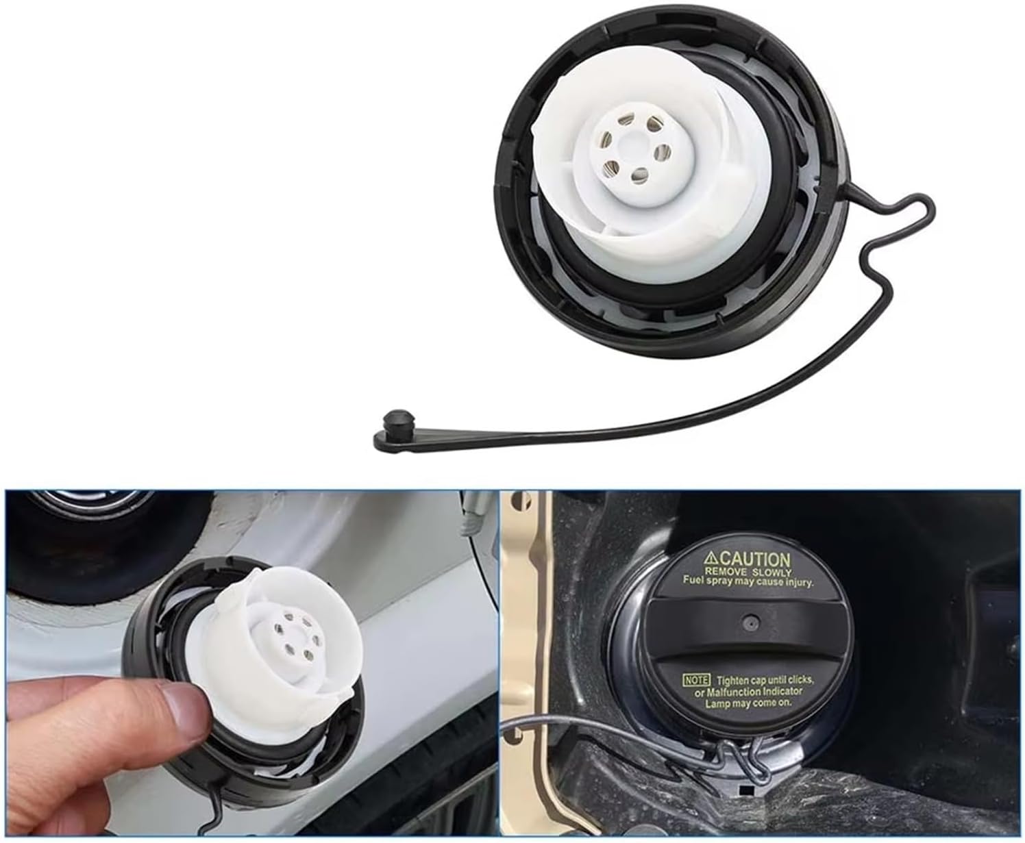 Fuel Tank Cap For Toyota For Sequoia 2004 2005 2006 2007 For Sienna 2004 2005 2006 Gas Cap Fuel Tank Cover 77300-47010