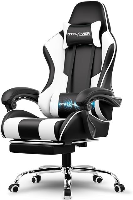 Xbox représente 13% des ventes de consoles au Royaume-Uni 11 61f24Up7UdL. AC SX425 GTPLAYER Gaming Chair, Computer Chair with Footrest and Lumbar Support, Height Adjustable Game Chair with 360°-Swivel Seat and Headrest and for Office or Gaming (White)