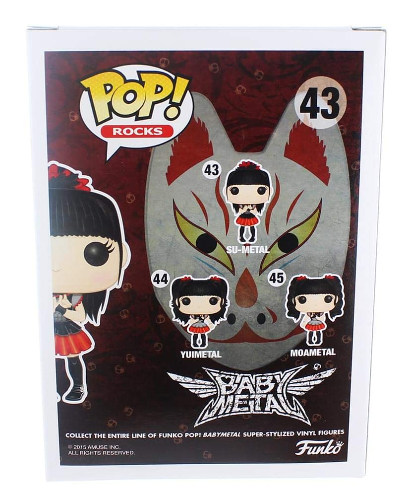 Amazon.co.jp: 【POP! 】『BABYMETAL』MOAMETAL 高さ約9センチ