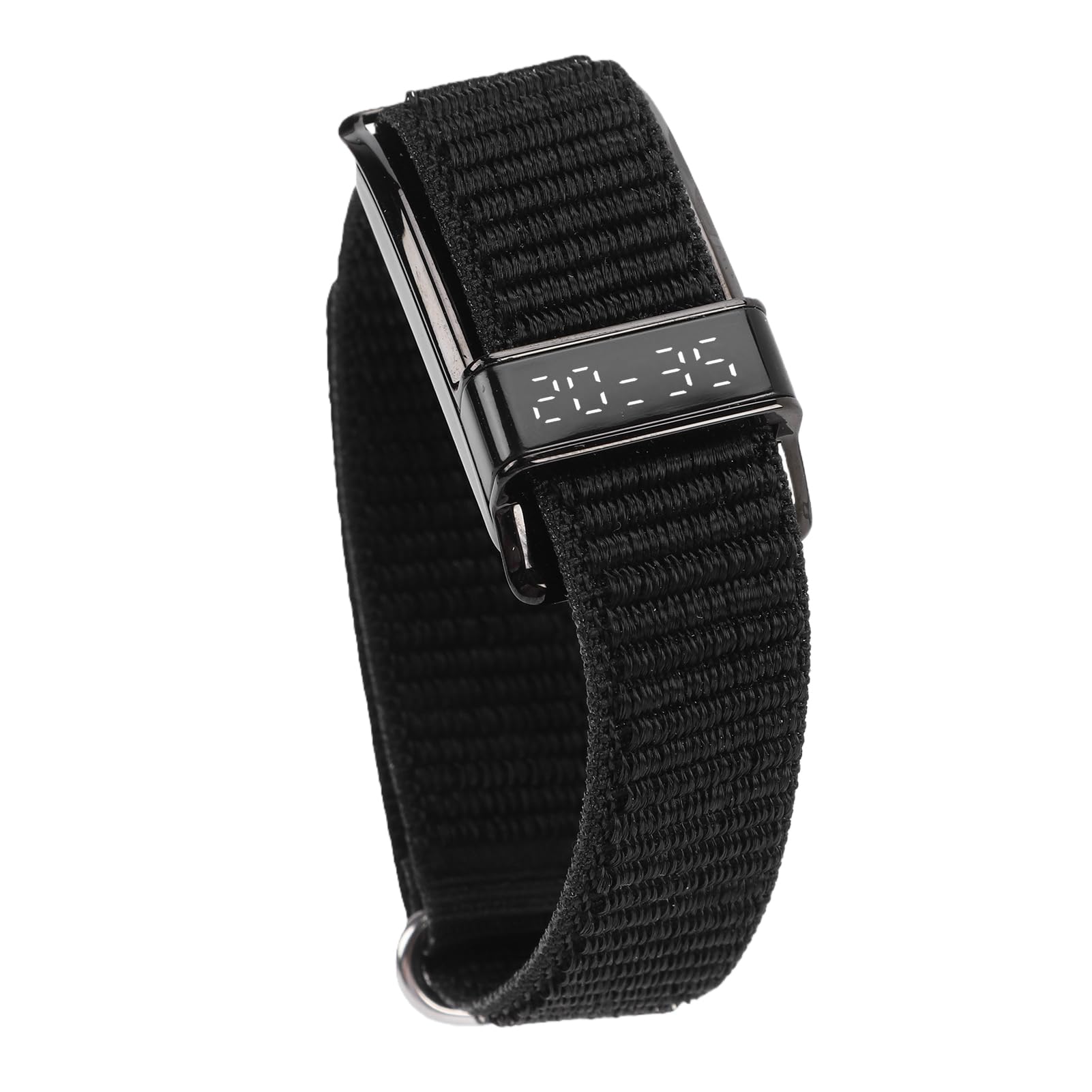 Tragbarer Fitness-Tracker, Schlankes Smart-Armband für Mehrere Sportmodi, Nylon, IP68 Wasserdicht, Perfekt für Fitness-Enthusiasten (Black)