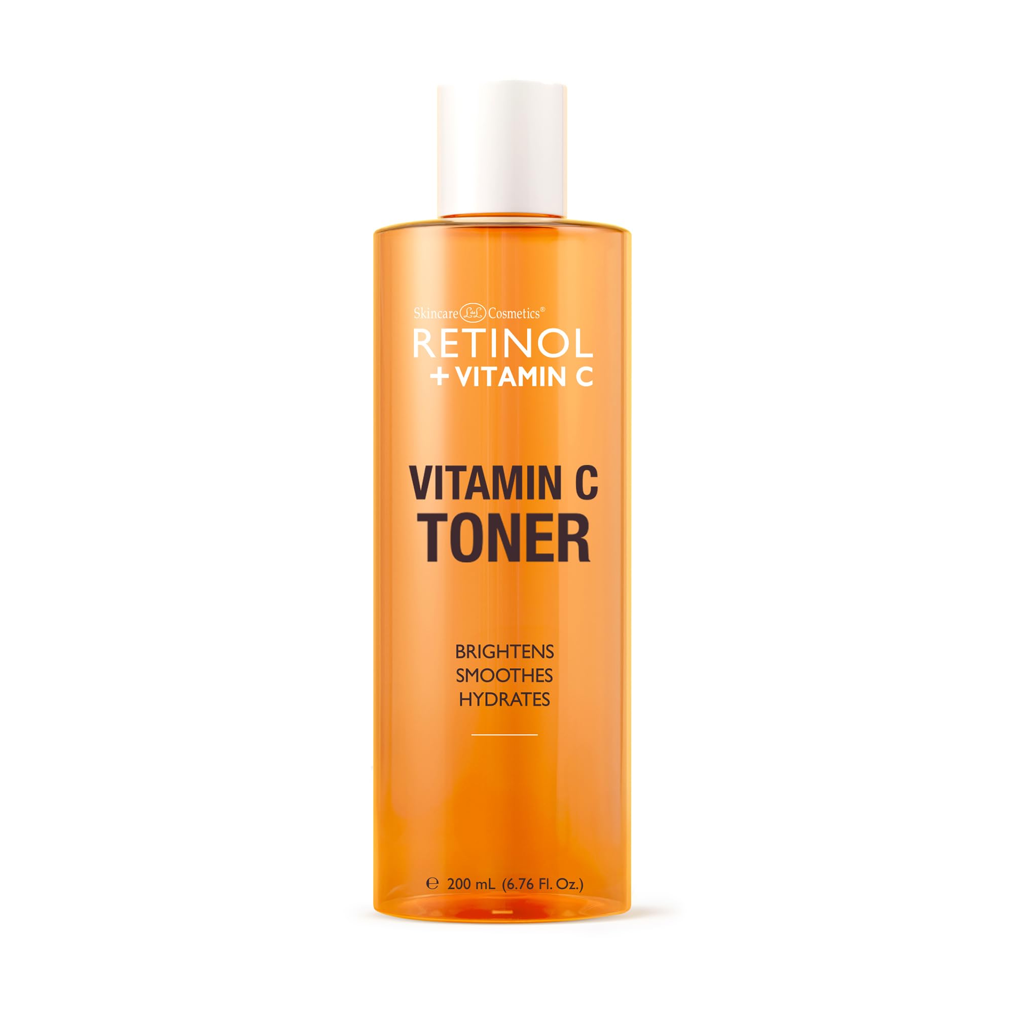 LIVAURA + Tónico facial con vitamina C para aclarar y antienvejecimiento – Tónico hidratante para reducir líneas finas y manchas oscuras – Adecuado para todo tipo de piel – 6.8 fl oz