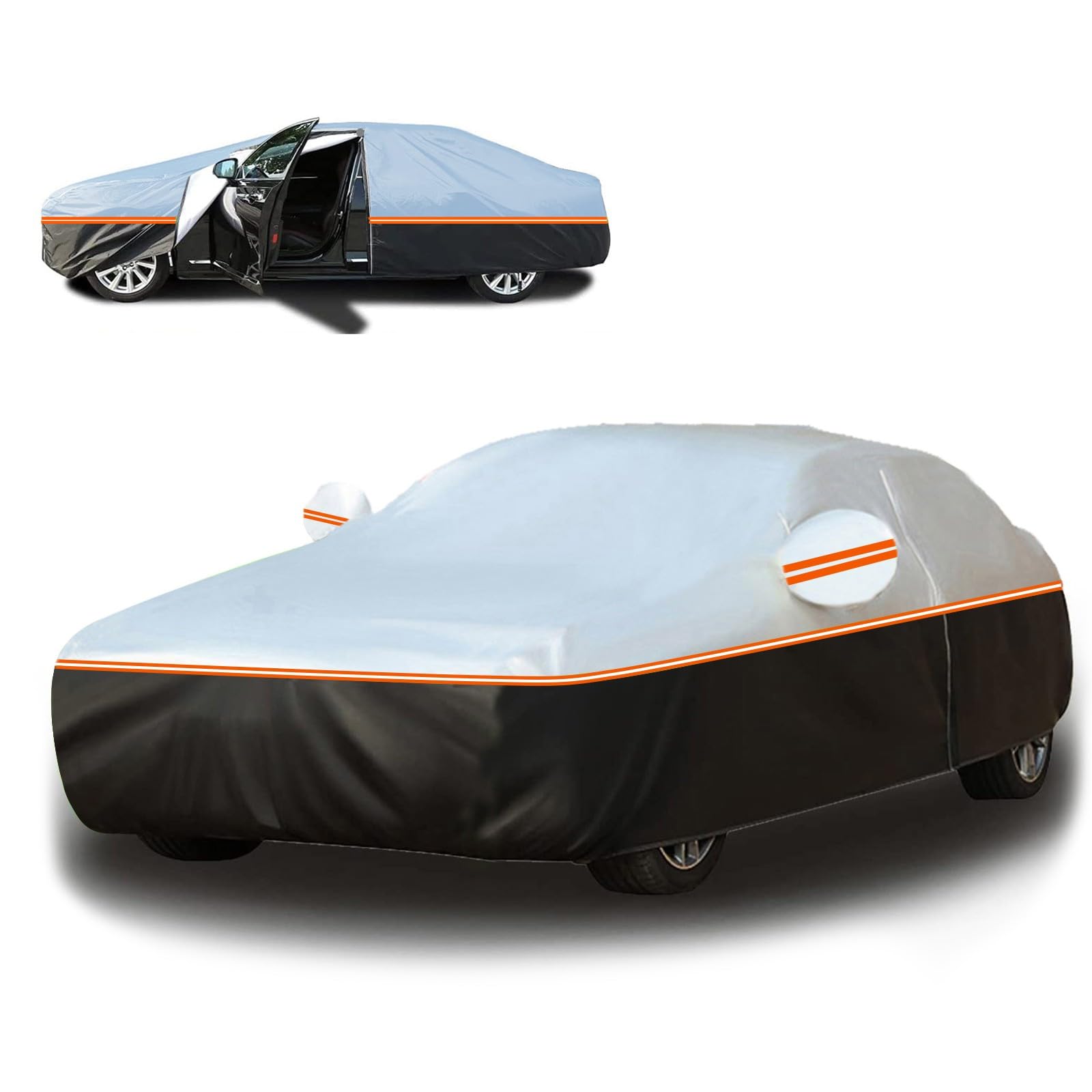 Housse De Voiture Imperméable Pour Citroën Berlingo I (1996-2007) - Tissu Oxford 190D - 411x172x180 Cm