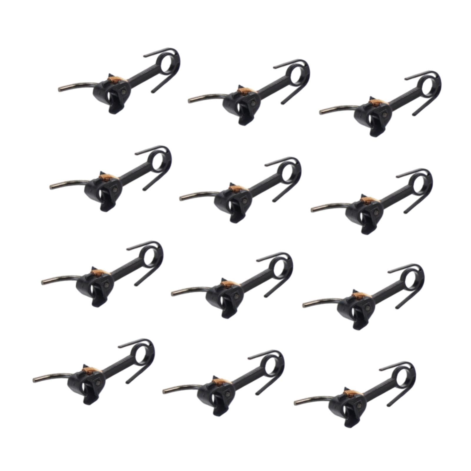 Garende 12 Train Coupler Set, HO Scale Accessories for Model Trains, Black