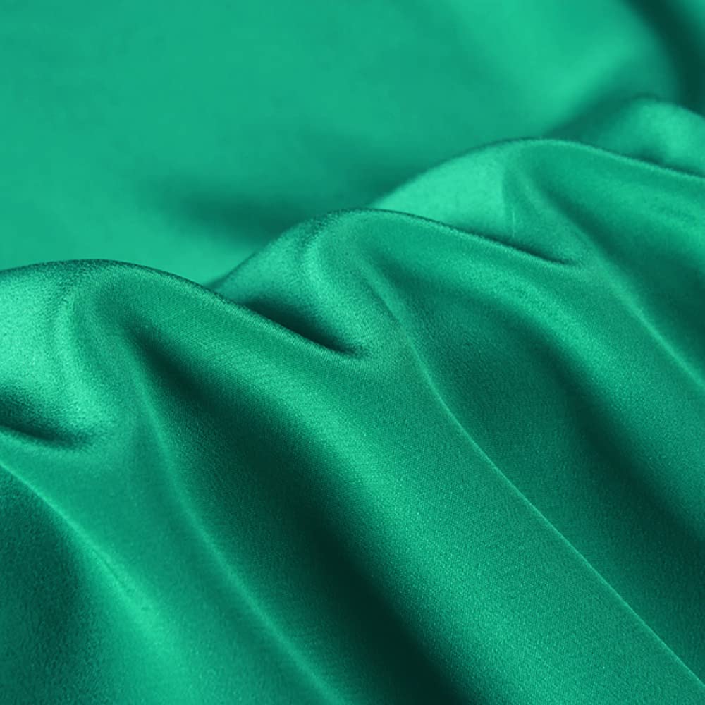 100% Natural Silk Crepe Fabric 12/14/16/30/40 Momme Evening Dress Shirts DIY Sewing Material Sale Per Meter (72, Silk Crepe 16 Momme Width 140cm)