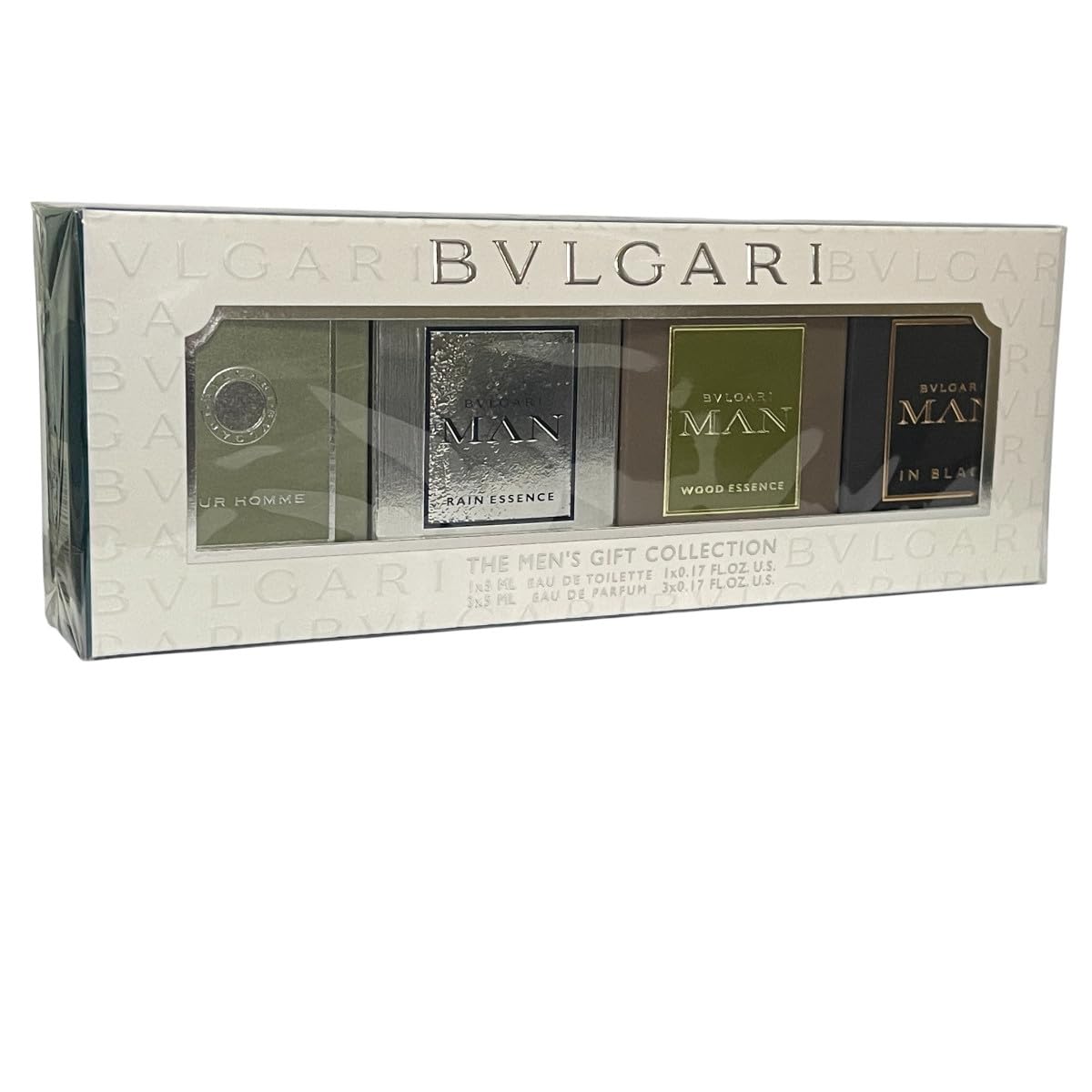 Bvlgari The Mens Gift Collection for Men - 4 Pc Mini Gift Set 5ml
