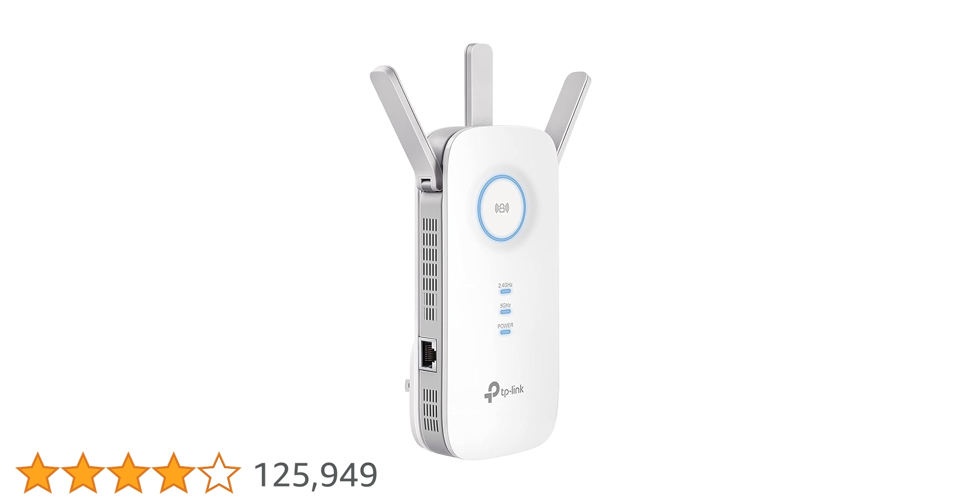 TP-Link AC1900 WiFi Extender (RE550), Covers Up to 2800 Sq.ft and 35 Devices, 1900Mbps Dual Band Wireless Repeater, Internet Booster, Gigabit Ethernet Port TP-Link AC1900 WiFi Extender (RE550), Covers Up to 2800 Sq.ft and 35 Devices, 1900Mbps Dual Band Wireless Repeater, Internet Booster, Gigabit Ethernet Port
