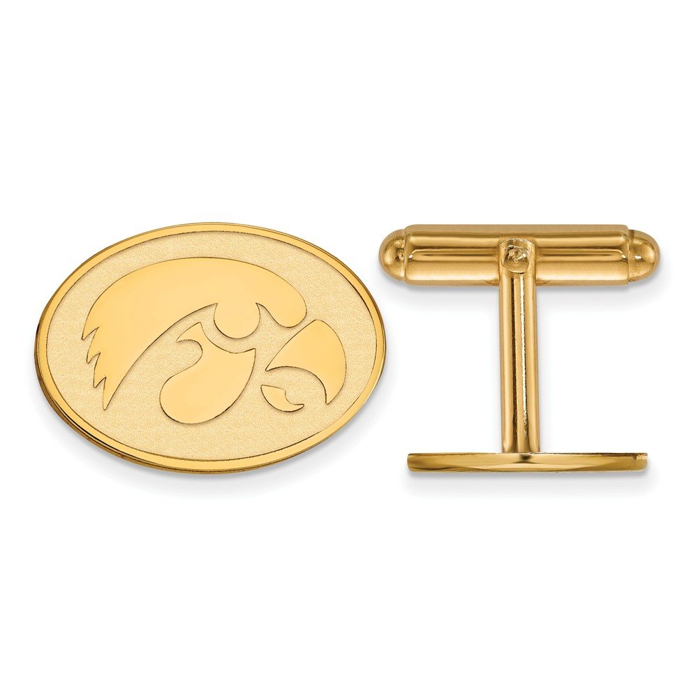 Iowa Cufflinks (Gold Plated)