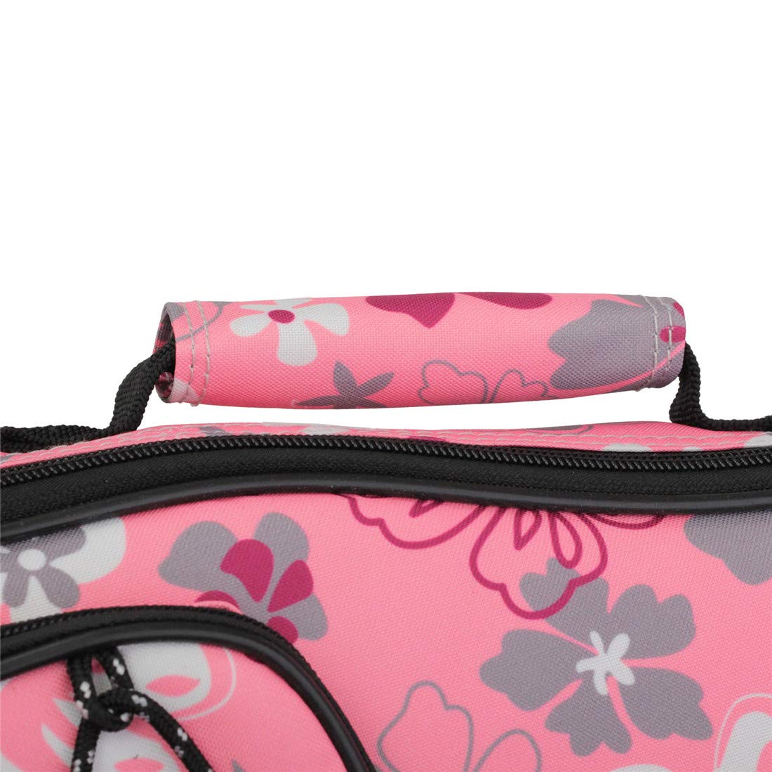 Longteam Étui Pour Ukulélé Imprimé En éponge De 10 Mm - Portable Et étanche - Avec Poche De Rangement Pour Accessoires (66 Cm, Ténor, Jaune Bohémien