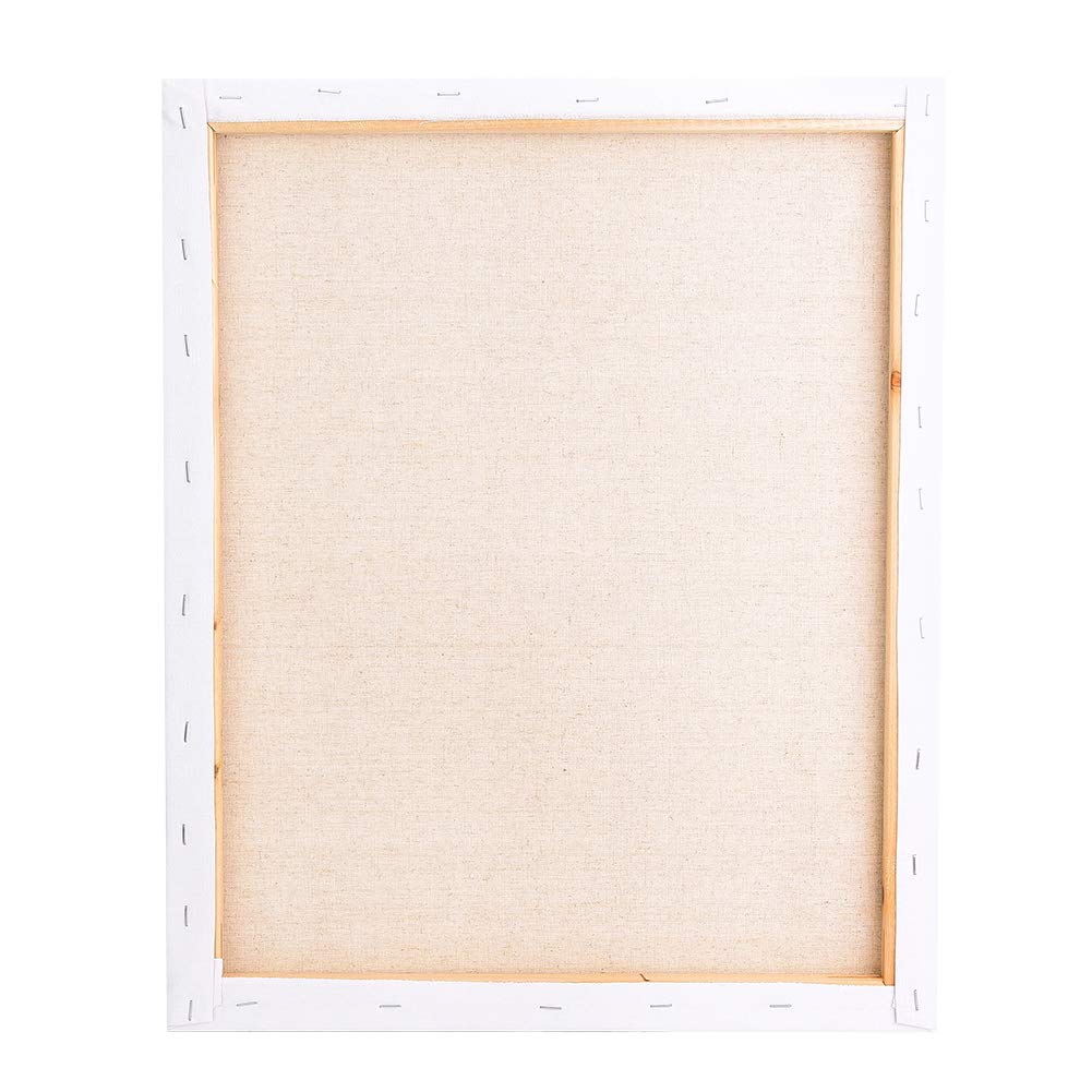 Cadre en Toile, Autres Fournitures d'art, Civière en Toile de Lin mélangé pour Peindre, Cadre de Peinture en Bois 40x50cm, pour Débutant
