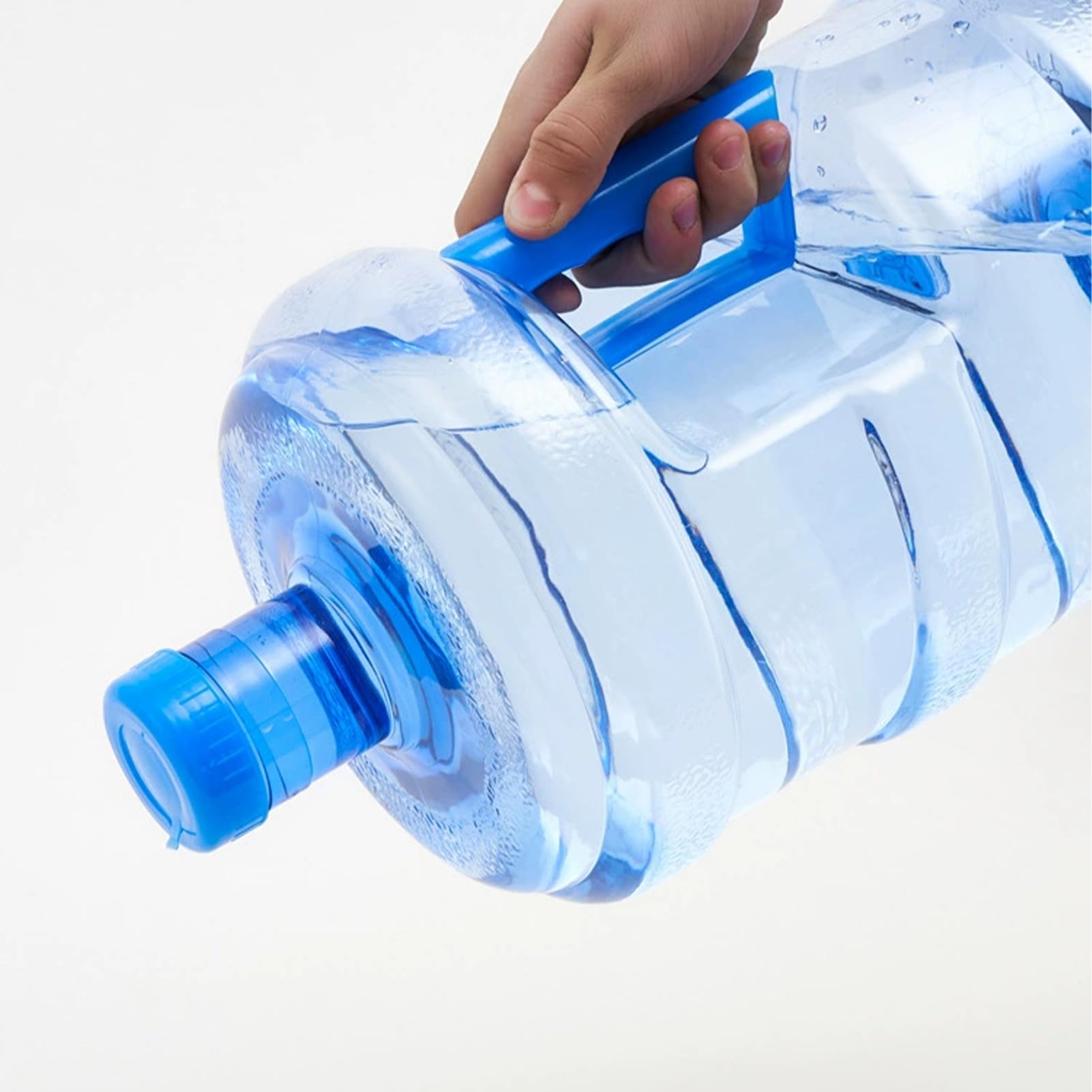 Genérico Recipiente De Agua De 5 L/7,5 L - Tanque De Agua para Acampar con Asa, Botella para Beber, Cubo De Almacenamiento De Aguas Reutilizable para Deportes Al Aire Libre, Camping, Senderismo