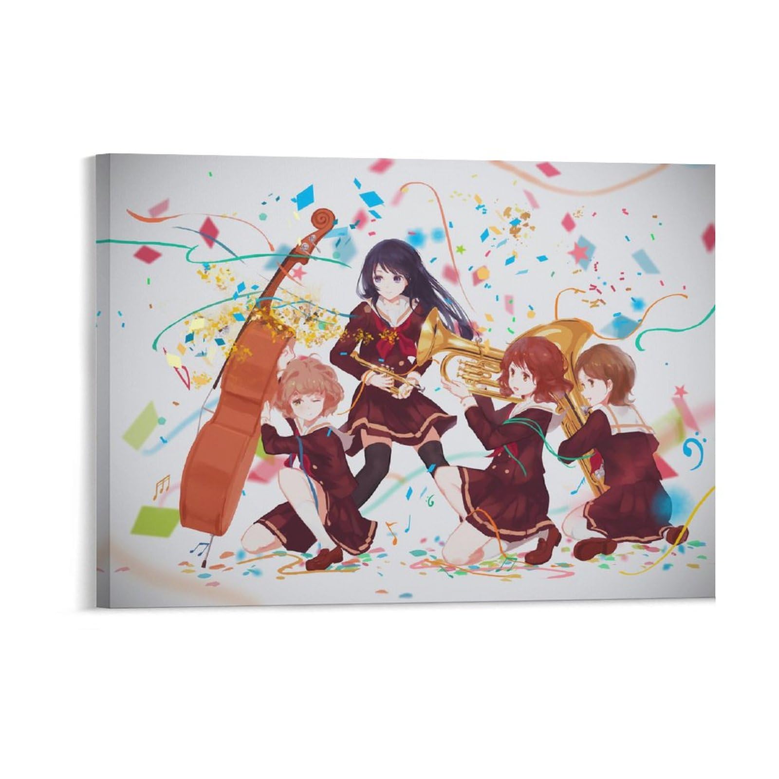 響けユーフォニアム キャンバスアート 加藤葉月 チューバ担当の加藤葉月。(c)武田綾乃・宝島社／『響け！』製作委員会